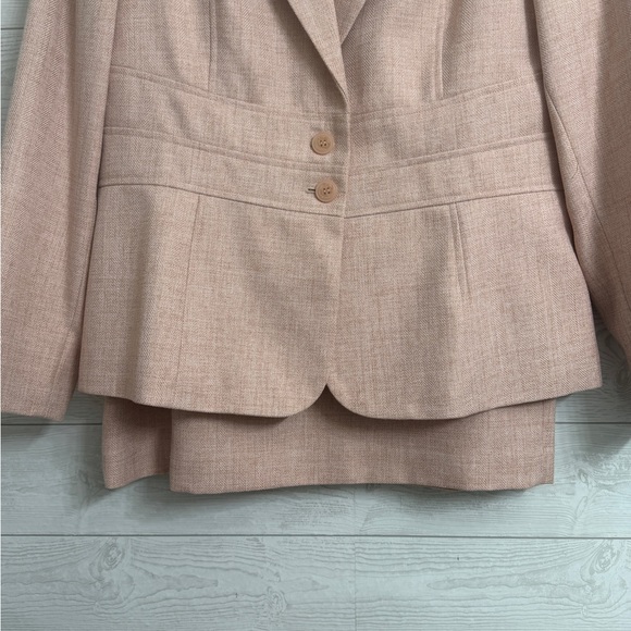 East Fifth Women’s Dusty Rose Pink Tweed Skirt & Blazer Suit. Size 12 - Picture 5 of 13